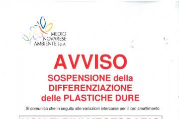 Raccolta plastiche dure